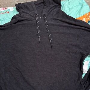 FLX Charcoal Hooded Sweatshirt